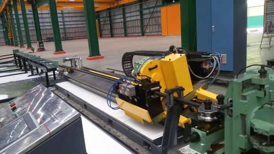 Оборудование для формирования рулонов с открытым профилем из стали для производства промышленных труб и структурных профилей